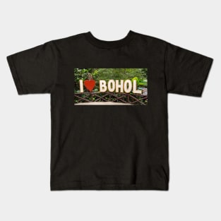 I Love Bohol, Philippines Kids T-Shirt